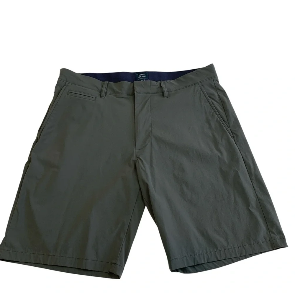 Men's J.Crew 9” Tech Gray Shorts-Sz 32